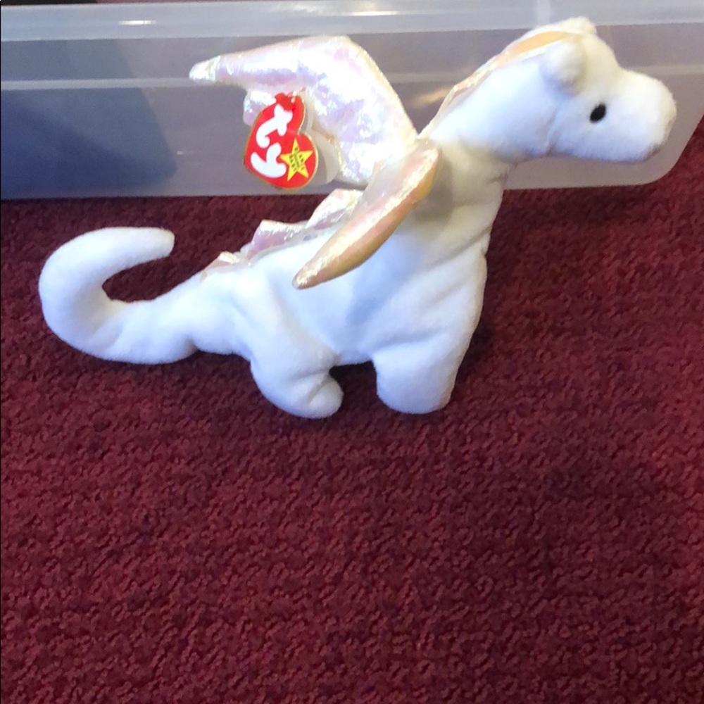 1995 Magic the Dragon,  Beanie Baby RARE